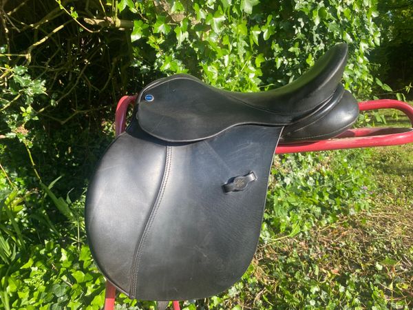 16” black Leather English pony GP / WH saddle