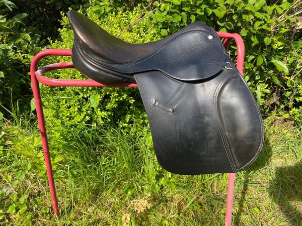15” wide Sian English leather  pony saddle