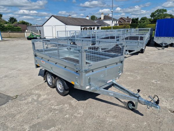9 x 5 Twin Axle Dropside with Mesh 750KG