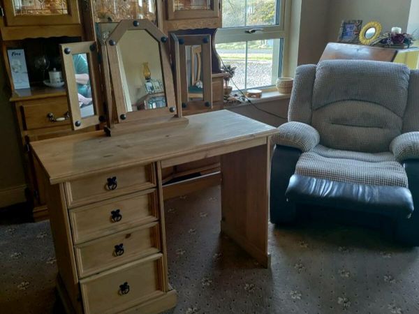 Dressing Table and Mirror for Sale