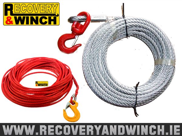 ROPES FOR ELECTRIC & HYDRAULIC WINCHES