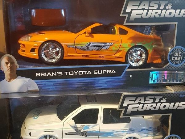 Fast & Furious diecast scale cars