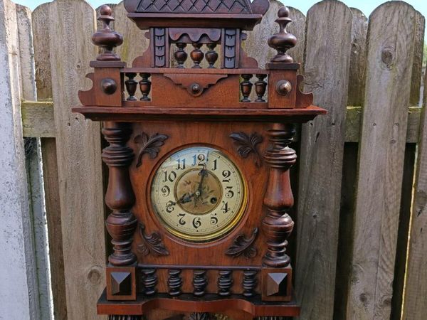 Antique German Made Wall Clock