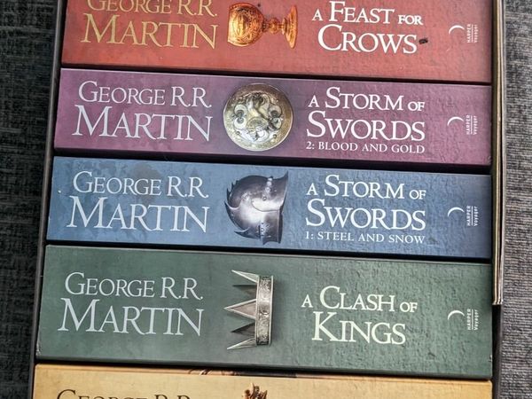 George R. R. Martin Song Of Ice And Fire 7 books