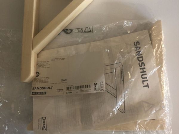 IKEA Shelf Brackets SANDSHULT 18x22cm Set of 8 NEW