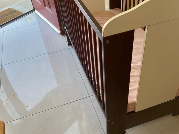 Free - Toddler Bed, Cot and Safety bar