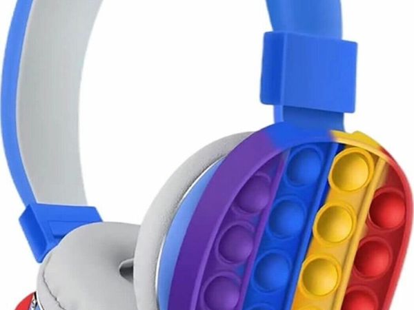 Fidget Poppet Bluetooth LED Wireless Headphones
