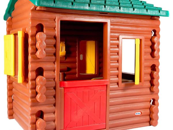 Log cabin playhouse