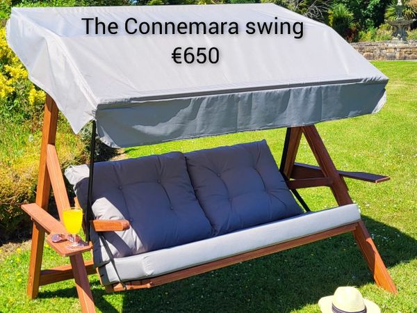 NEW Premium wooden swing bench -