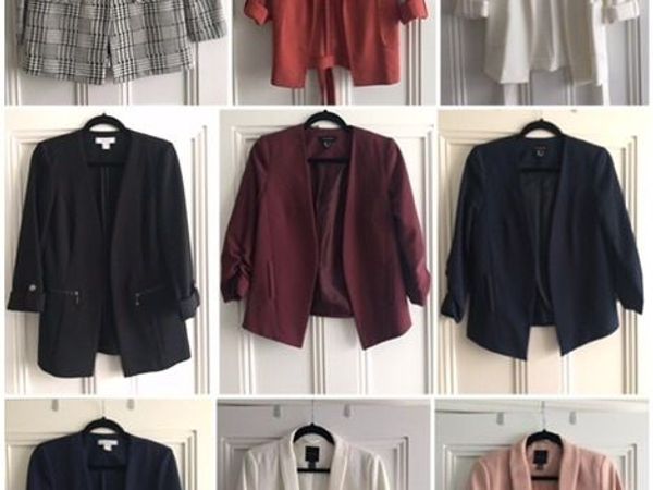 Ladies Blazers: All Brand New Or As New - Size 8 Or Size 10 - Work or Casual Wear!