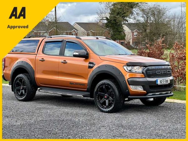 Ford Ranger Pick Up, Diesel, 2018, Orange