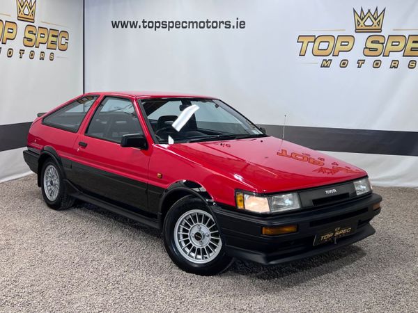 Toyota Corolla Coupe, Petrol, 1986, Red