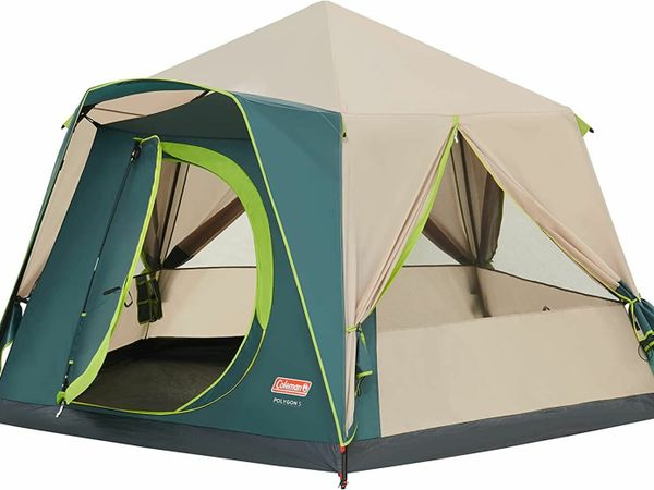 large 5-person tent with 360° view, 5 man f