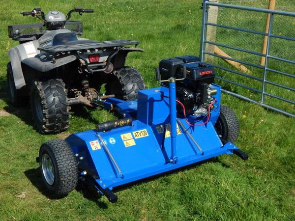 Mower ATV Flail 15HP Tow Behind 4ft