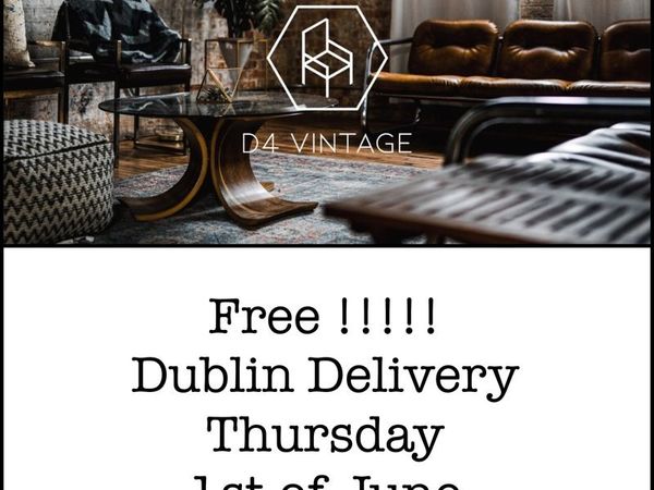 Free Dublin Delivery 1st of June 2023