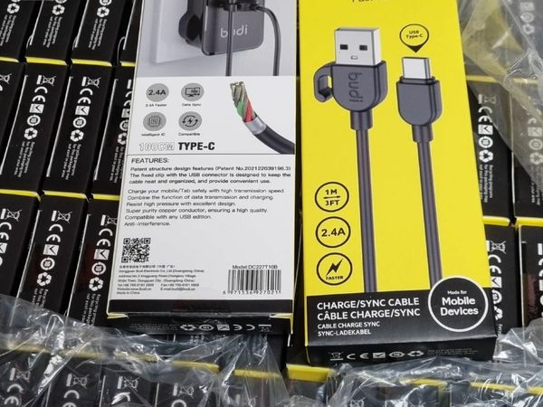 Wholesale Offer 100 Cables Joblot USB-C Fast 2.4A