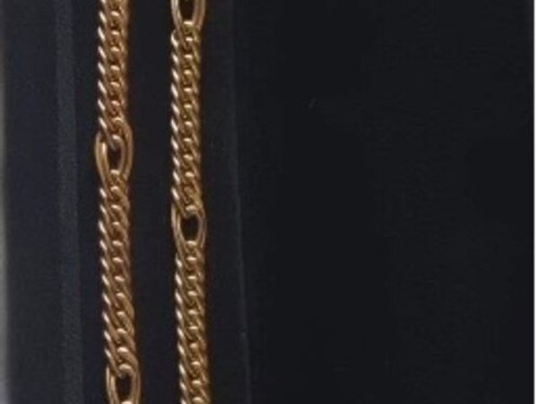 18k Saudi gold necklace