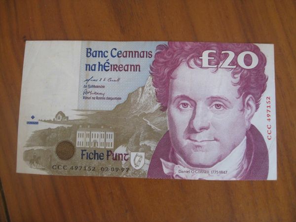 20 Pound C Series Replacement Note - 85 Euros