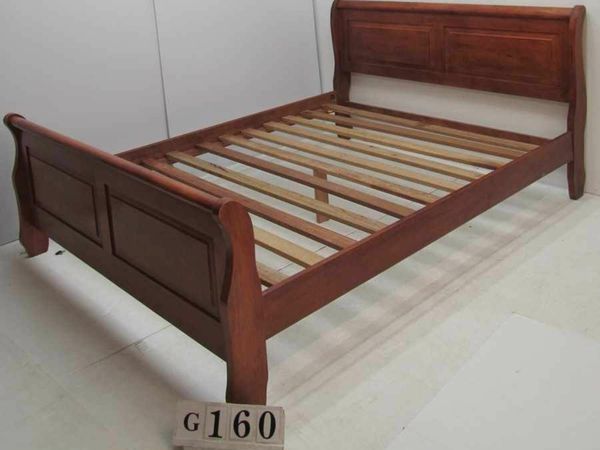 Kingsize 5ft sleigh bed frame.   #G160