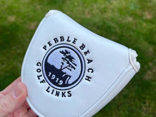 Pebble beach putter cover
