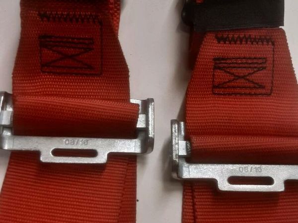 Pair of 6 x point harnesses