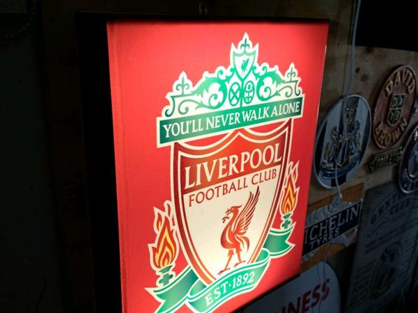 Liverpool  light up sign