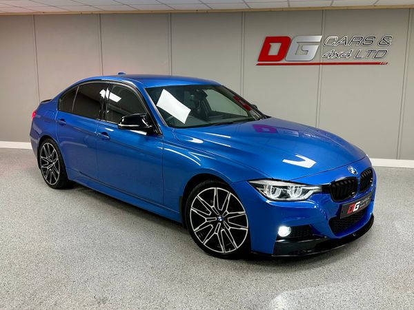 BMW 3-Series Saloon, Petrol Plug-in Hybrid, 2018, Blue