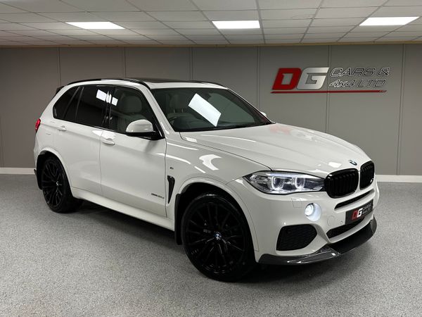 BMW X5 Estate, Diesel, 2014, White