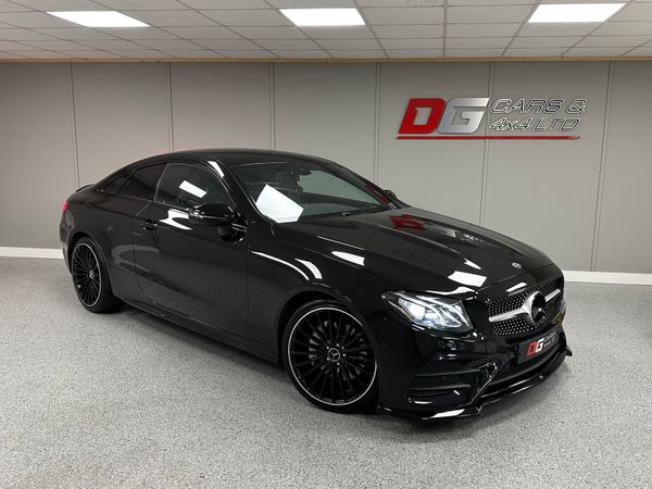 Mercedes-Benz E-Class Coupe, Diesel, 2018, Black