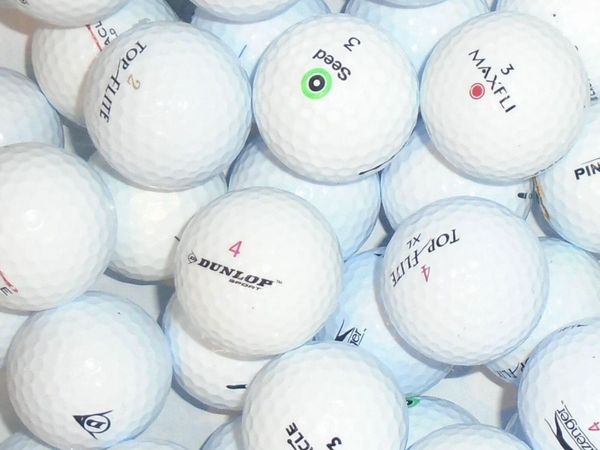 100 X Value Brand Used Golf Balls