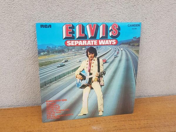 Elvis separate ways Vinyl lp