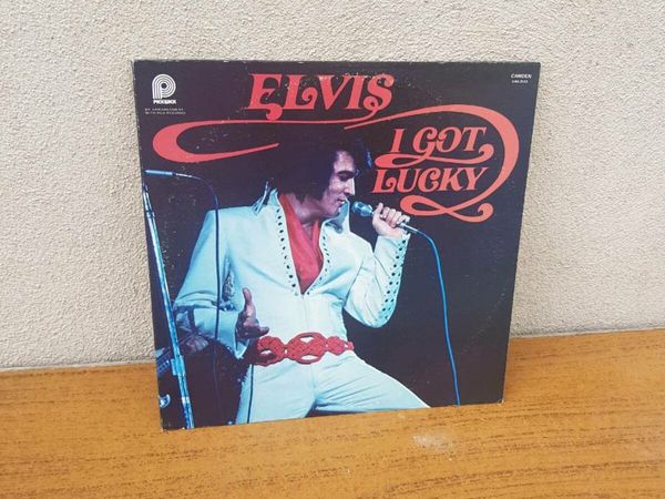 Elvis lp vinyl I got lucky