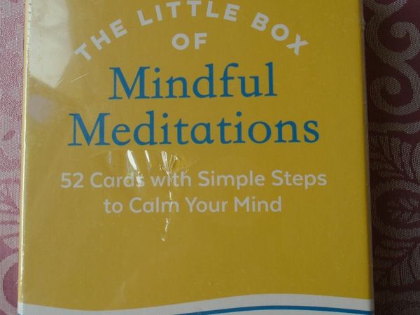 Little box of Meditations,Gift, New