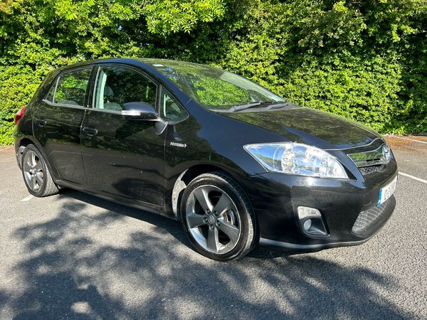 Toyota Auris Hatchback, Petrol Hybrid, 2012, Black