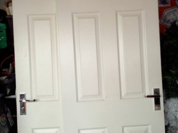White panel doors