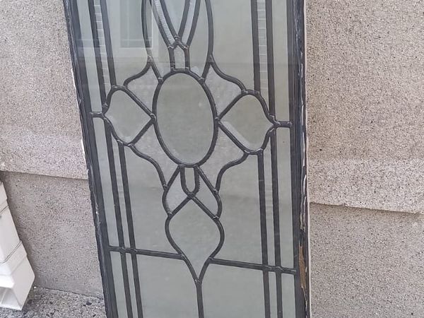 Glass door panels