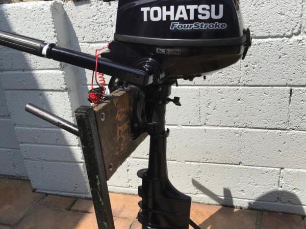 Tohatsu 3.5 outboard engine 1hrs use