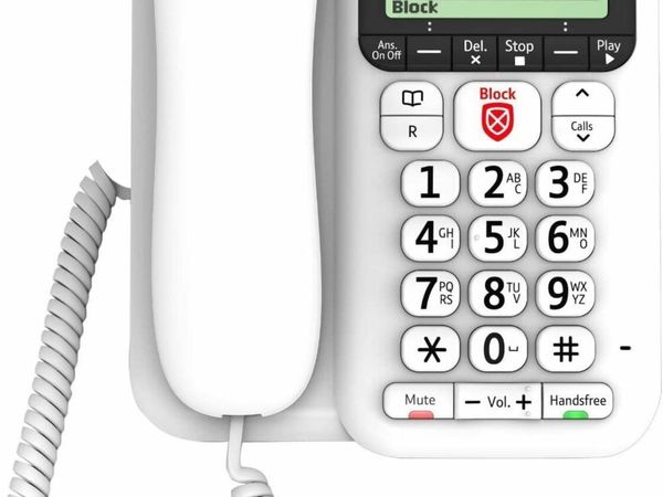 BT Decor 2600 Corded Phone with Advanced Call Bloc