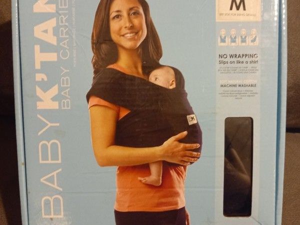 Baby k'tan baby carrier black medium