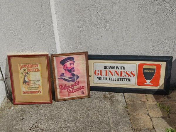 Vintage pub signs