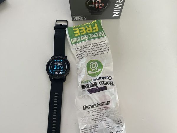 Garmin Venu 2 GPS Smartwatch Black/Slate