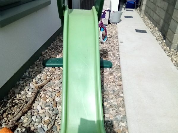 Kid's slide.