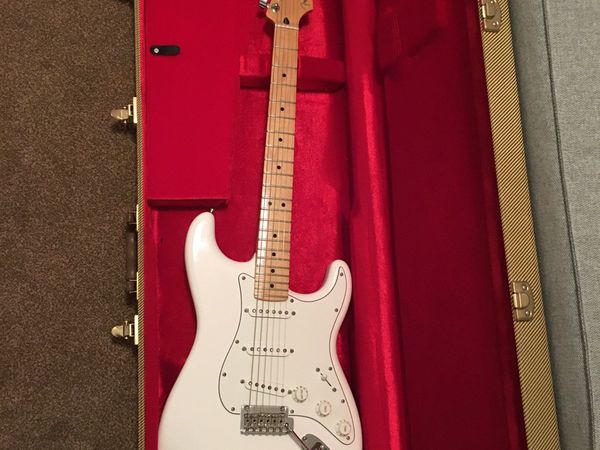 Fender Player Strat 2019, white, mint