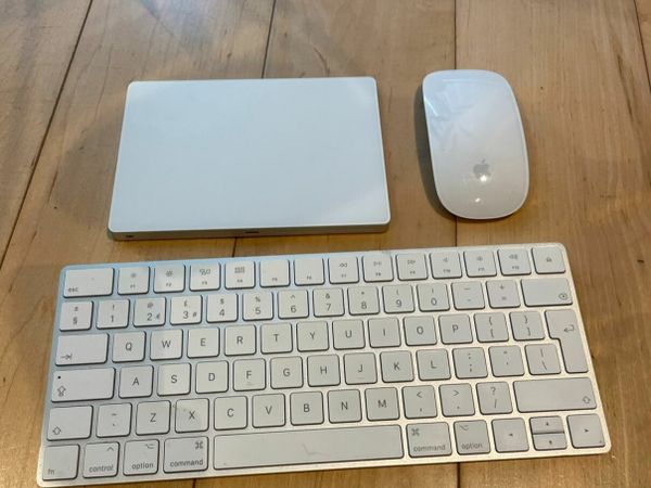 Apple Keyboard, Mouse, Trackpad Set