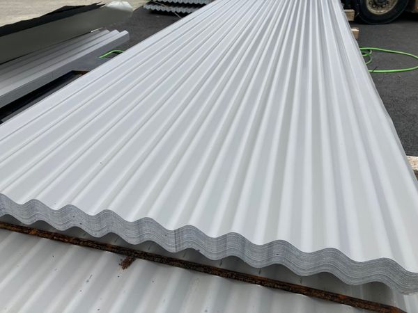 100 x 10ft corrugated roof sheets GREY €2900
