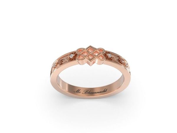 Rose Gold Engagement / Promise Ring