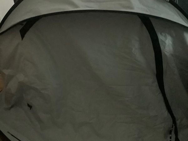 Tent and backpack