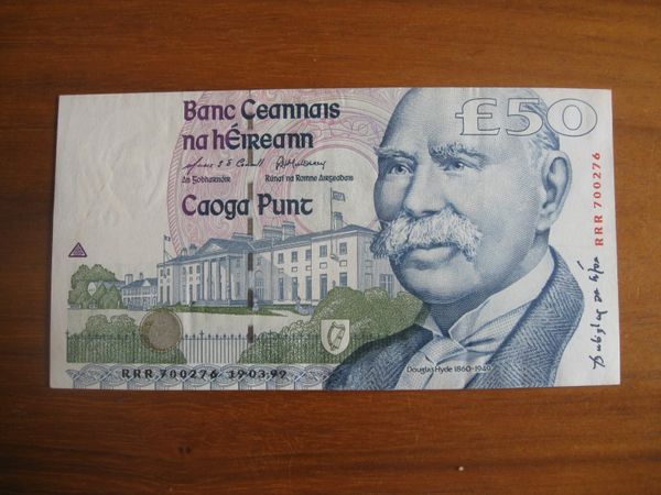 50 Pound C Series Replacement Note - 300 Euros