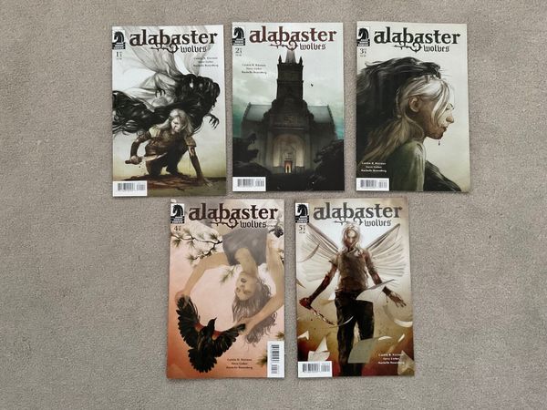 Alabaster wolves Comics from dark horse 1-5