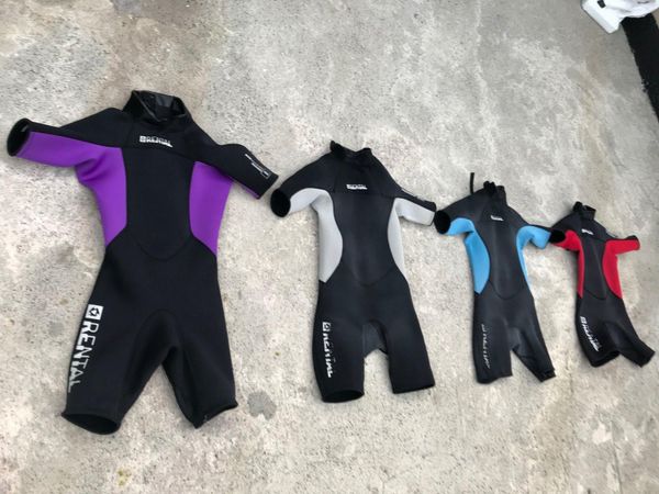 4 Wetsuits